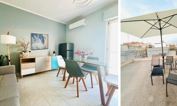 Lungo periodo - Trilocale, terrazzo e box, centro