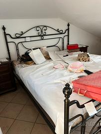 Letto in ferro battuto