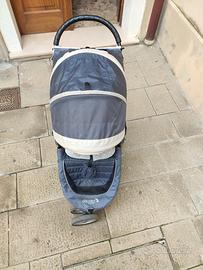 Passeggino Baby Jogger City Mini più parapioggia.