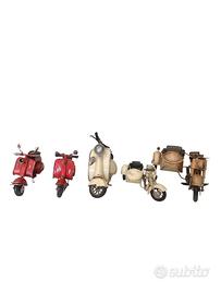 5 Modelli  moto in ferro vintage