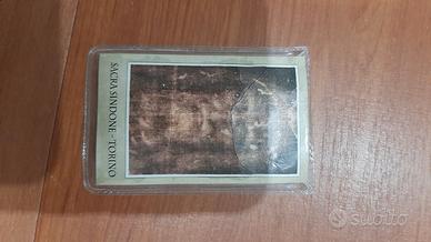 sacra sindone cartolina francesco medaglia papa