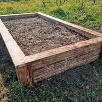 Orto rialzato in legno