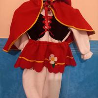 costume bimba cappuccetto rosso 