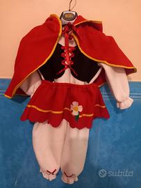 costume bimba cappuccetto rosso 