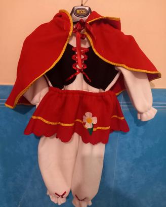 costume bimba cappuccetto rosso 