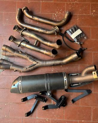 Scarico completo decatalizzato BMW S1000XR