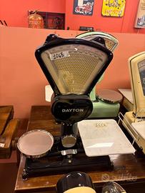 Bilancia dayton dasca a due piatti restaurata nera