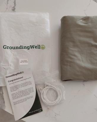 Lenzuolo 2 piazze grounding con messa a terra  