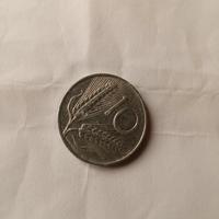 Francobolli e monete da 10 lire spiga e aratro 