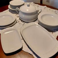 Servizio piatti porcellana