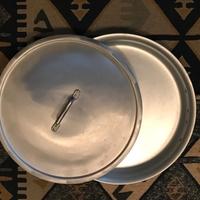 Tegame radiante in alluminio + coperchio