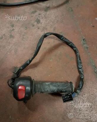 Comando gas e blocchetto dx suzuki tu 250