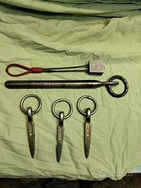 chiodi di roccia e ghiaccio 