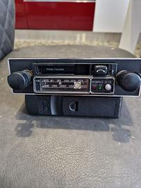 Autoradio epoca originale alfa romeo anni 70 logo