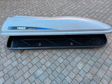 Baule per tetto Thule + barre autobloccanti Fapa