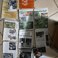 Riviste depliant moto epoca