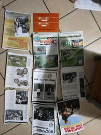 Riviste depliant moto epoca