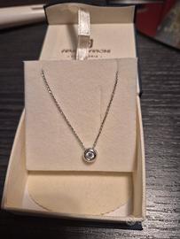 collana oro e diamante