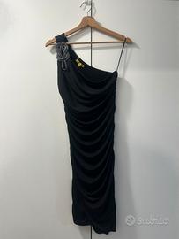 Tubino arricciato monospalla