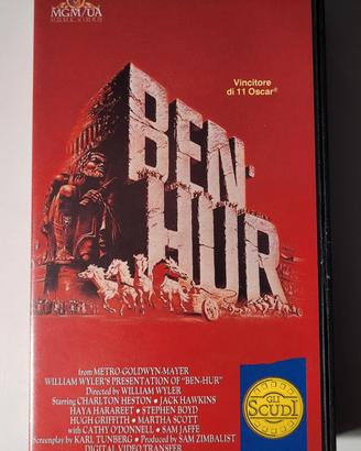 BEN HUR film '59-11 oscar-Vhs rimasteriz '92 NUOVO