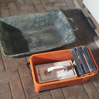 secchio per fughe lava piastrelle e secchio piatto