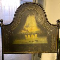 Letto singolo antico in ferro