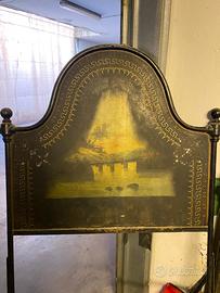 Letto singolo antico in ferro