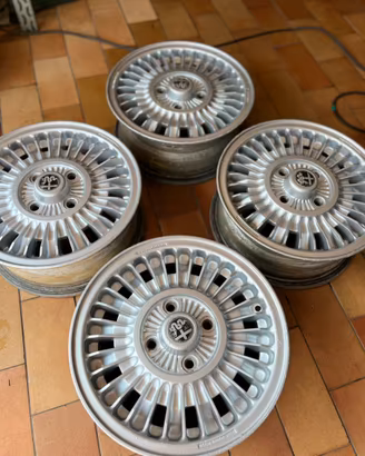 Cerchi Cromodora 5,5x 14 Alfa Romeo