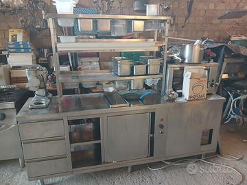 Mobile riscaldato cucina