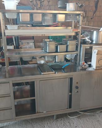 Mobile riscaldato cucina