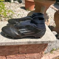 Scarpe da calcio adidas ,f50 nere tacchetti allum.