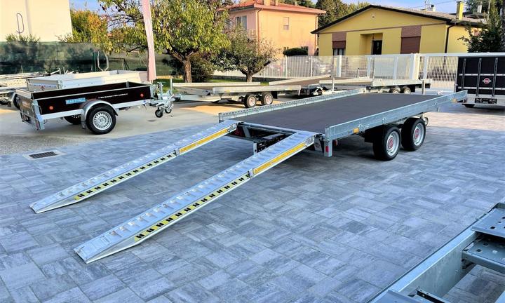 Carrello per Auto Fuoristrada Miniescavatori Tratt