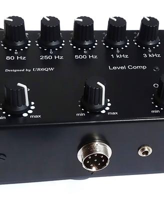 Equalizzatore compressore microfonico EQ V.3