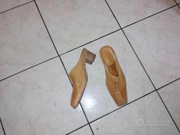 sabot nr 39 Nero e marrone vintage