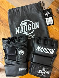 MADGON Guanti MMA con Imbottitura Prof. Taglia L