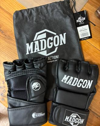 MADGON Guanti MMA con Imbottitura Prof. Taglia L