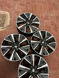 cerchi in lega 17 - peugeot