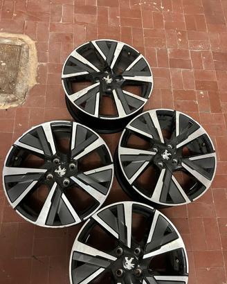 cerchi in lega 17 - peugeot