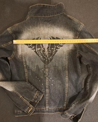 Giacca jeans Svarovsky