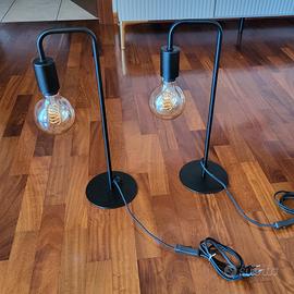 Coppia di abat-jour / lampade da tavolo 
