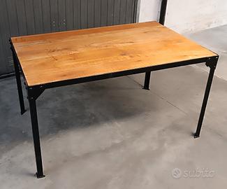 TAVOLO FERRO E LEGNO MAISON DU MONDE