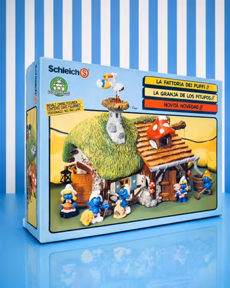 LA FATTORIA DEI PUFFI ANNI ’80 DESIGN D’ELITE