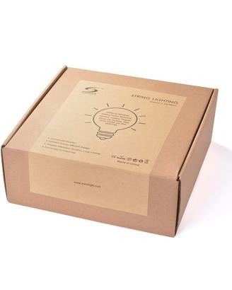 Catena luci alogene G40 7,62 mt pz 25 7w cad