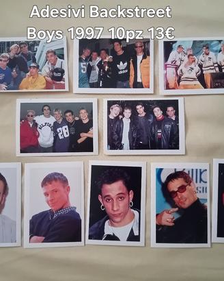 Backstreet Boys figure, card e album 1997
