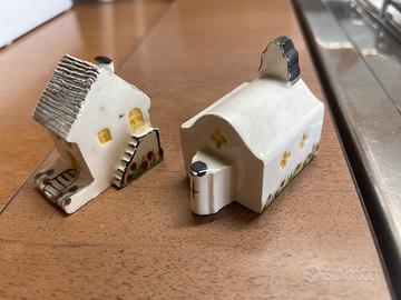 Coppia di minature architettura greca