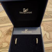 Orecchini Swarovski a mezzaluna