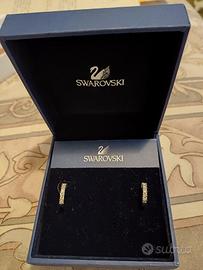 Orecchini Swarovski a mezzaluna