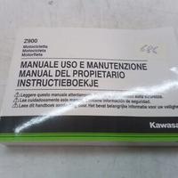 LIBRETTO USO E MANUTENZIONE KAWASAKI Z900 (Nuovo)