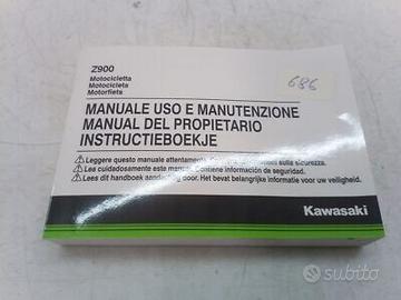 LIBRETTO USO E MANUTENZIONE KAWASAKI Z900 (Nuovo)