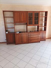 PARETE ATTREZZATA IN NOCE